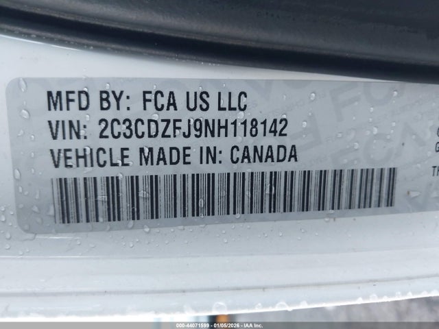 2022 DODGE CHALLENGER 2C3CDZFJ9NH118142 Photo 8