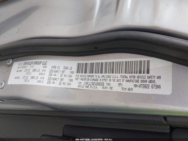 2015 JEEP CHEROKEE 1C4PJLCS6FW506528 Photo 8