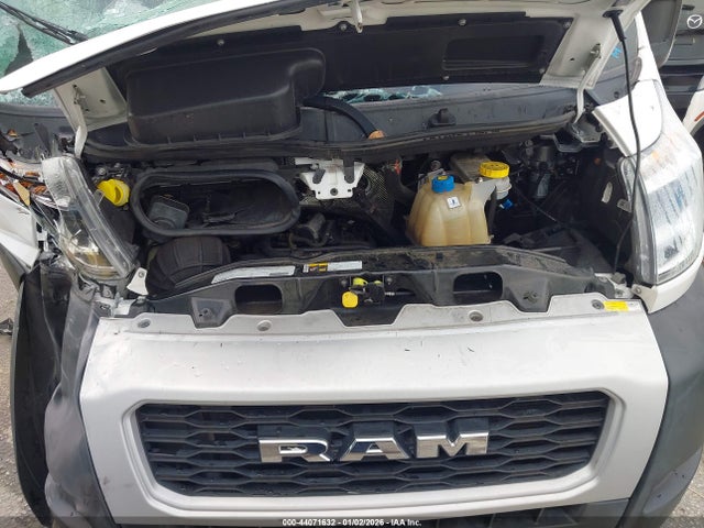 44071632 :رقم المزاد ، 3C6LRVDGXME579235 vin ، 2021 Ram Promaster 2500 High Roof 159 Wb مزاد بيع