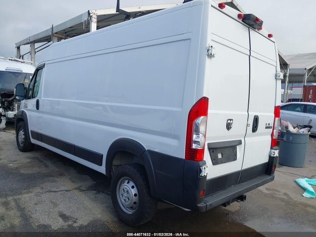 44071632 :رقم المزاد ، 3C6LRVDGXME579235 vin ، 2021 Ram Promaster 2500 High Roof 159 Wb مزاد بيع