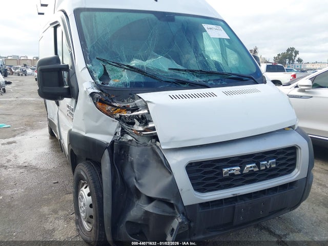 44071632 :رقم المزاد ، 3C6LRVDGXME579235 vin ، 2021 Ram Promaster 2500 High Roof 159 Wb مزاد بيع