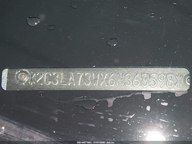 Продажа на аукционе авто 2006 Chrysler 300c Srt8, vin: 2C3LA73WX6H368598, номер лота: 44071653