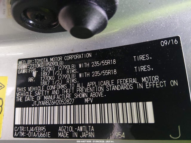 JTJYARBZ6H2052827 Lexus Nx 200t F Sport