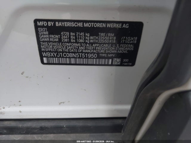 WBXYJ1C08N5T51950 BMW X2 Xdrive28i