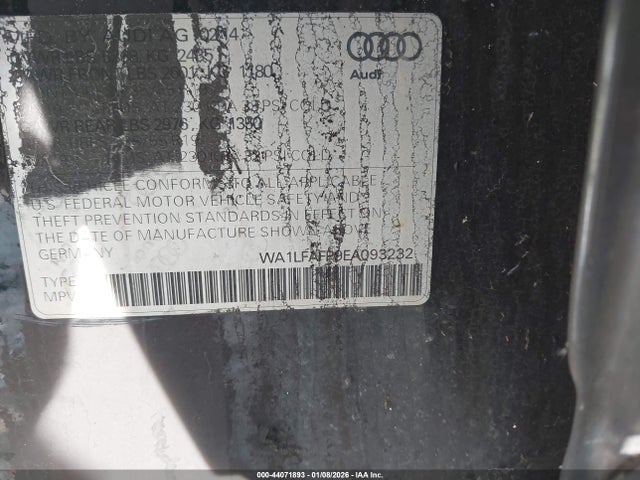 2014 AUDI Q5 WA1LFAFP9EA093232 Photo 8