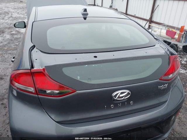 KMHC65LC2KU169779 Hyundai Ioniq Hybrid Blue