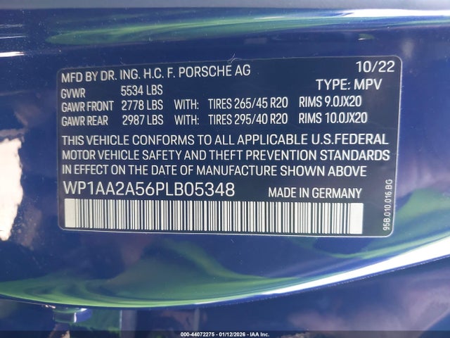 2023 PORSCHE MACAN WP1AA2A56PLB05348 Photo 8