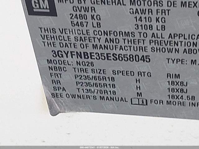 2014 CADILLAC SRX 3GYFNBE35ES658045 Photo 8