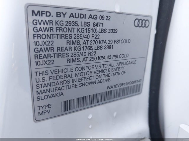 2023 AUDI Q8 WA1EVBF19PD005147 Photo 8