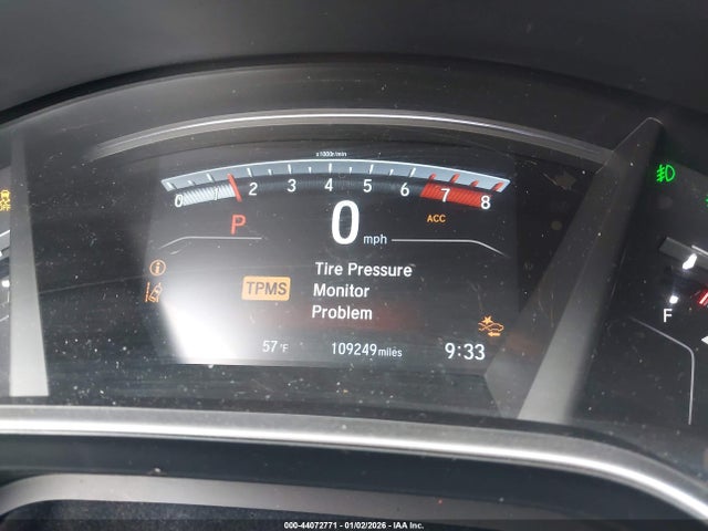 5J6RW2H89KL030637 Honda Cr-v Ex-l