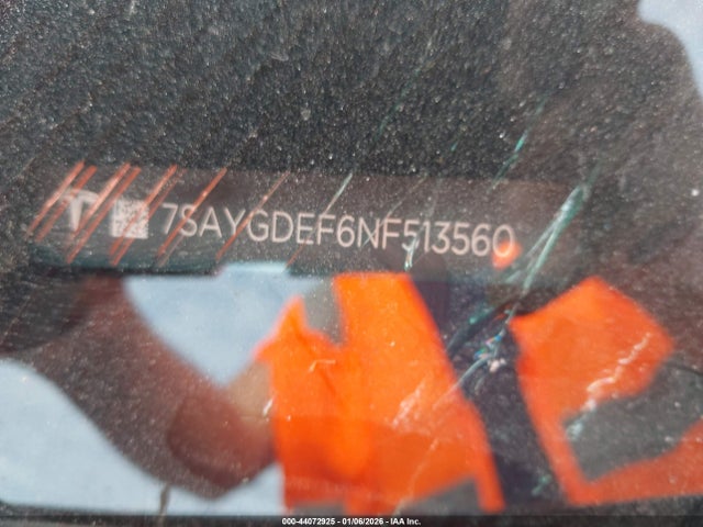 2022 TESLA MODEL Y 7SAYGDEF6NF513560 Photo 8