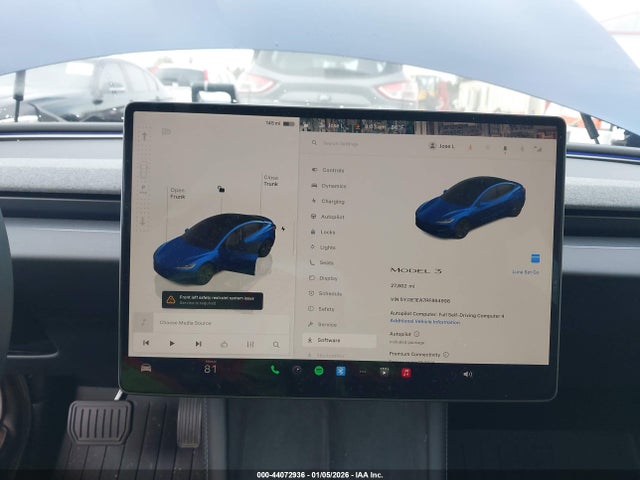 44072936 :رقم المزاد ، 5YJ3E1EA7RF864998 vin ، 2024 Tesla Model 3 Long Range Dual Motor All-wheel Drive/rear-wheel Drive مزاد بيع