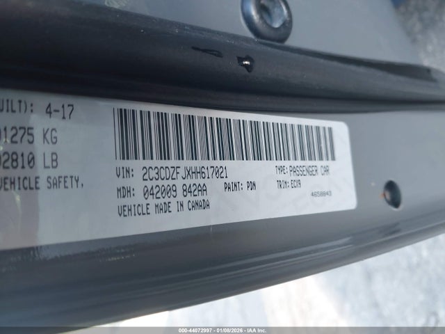 Dodge Challenger R/t Scat Pack 2017 2C3CDZFJXHH617021 Image 9