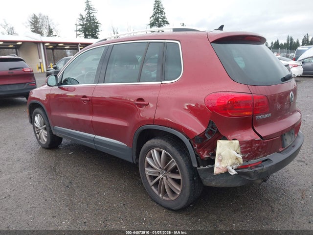WVGBV3AX8EW068702 Volkswagen Tiguan Sel