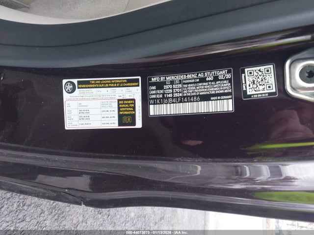 2020 MERCEDES-BENZ E 450 W1K1J6JB4LF141486 Photo 8