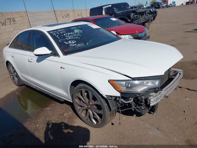 2013 AUDI A6 WAUGGAFC8DN107420 Photo 0
