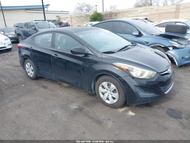 2016 HYUNDAI ELANTRA 5NPDH4AE5GH747246