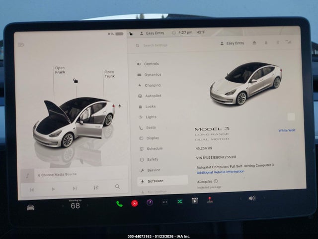 2022 TESLA MODEL 3 5YJ3E1EB0NF255318 Photo 6