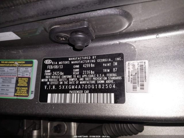 2013 KIA OPTIMA 5XXGM4A70DG182504 Photo 8
