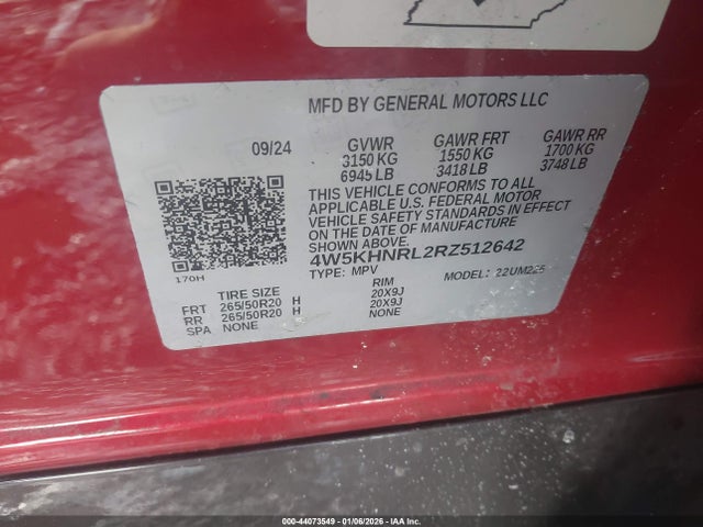 2024 ACURA ZDX 4W5KHNRL2RZ512642 Photo 8