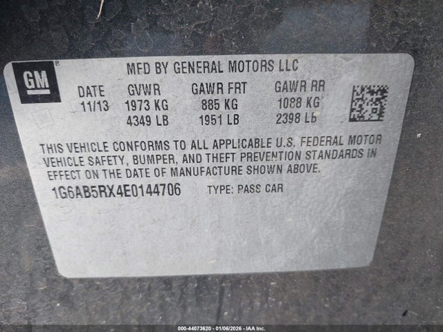 2014 CADILLAC ATS 1G6AB5RX4E0144706 Photo 8