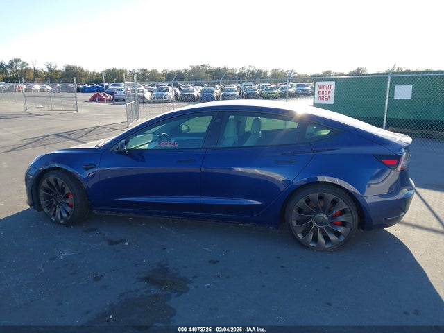 Продажа на аукционе авто 2021 Tesla Model 3 Performance Dual Motor All-wheel Drive, vin: 5YJ3E1EC5MF975589, номер лота: 44073725