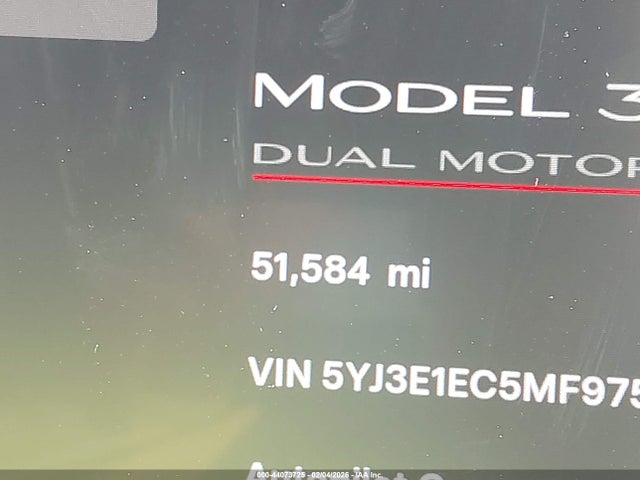 Продажа на аукционе авто 2021 Tesla Model 3 Performance Dual Motor All-wheel Drive, vin: 5YJ3E1EC5MF975589, номер лота: 44073725