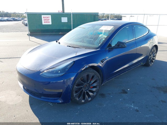 Продажа на аукционе авто 2021 Tesla Model 3 Performance Dual Motor All-wheel Drive, vin: 5YJ3E1EC5MF975589, номер лота: 44073725