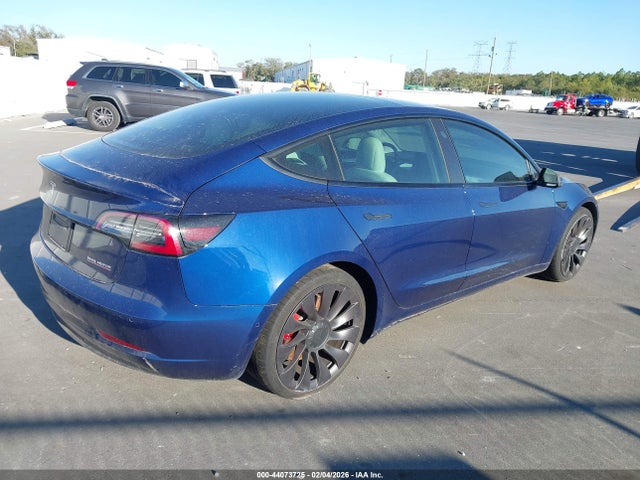 Продажа на аукционе авто 2021 Tesla Model 3 Performance Dual Motor All-wheel Drive, vin: 5YJ3E1EC5MF975589, номер лота: 44073725