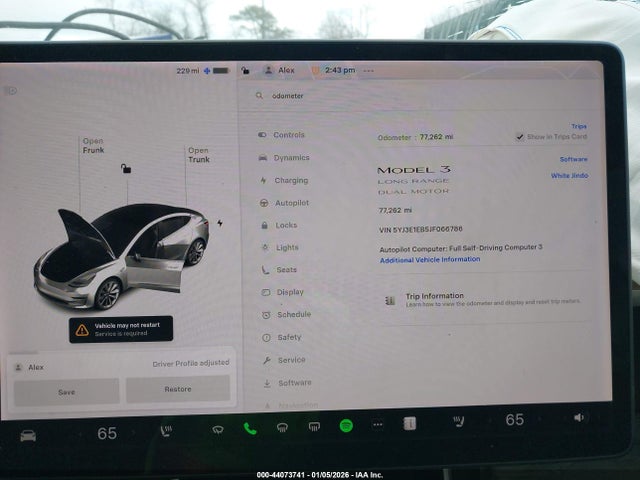 2018 TESLA MODEL 3 5YJ3E1EB5JF066786 Photo 6