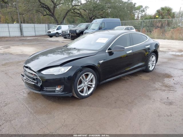 2014 TESLA MODEL S 5YJSA1H12EFP32793 Photo 1