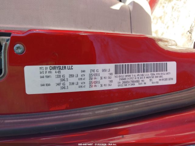 2009 CHRYSLER TOWN & COUNTRY 2A8HR54179R640968 Photo 8