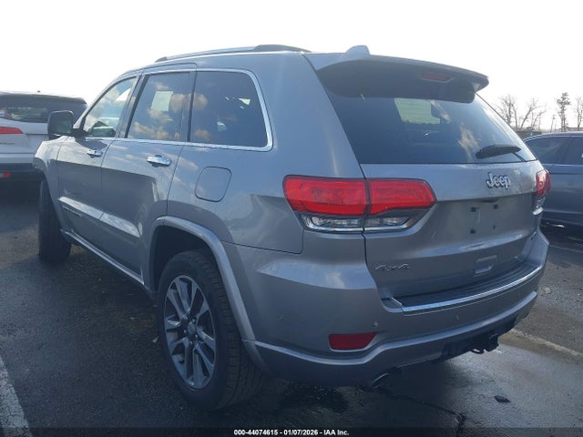Продаж на аукціоні авто 2018 Jeep Grand Cherokee Overland 4x4, vin: 1C4RJFCG5JC387838, номер лоту: 44074615