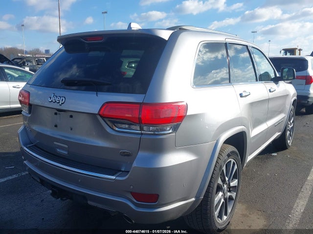 Продаж на аукціоні авто 2018 Jeep Grand Cherokee Overland 4x4, vin: 1C4RJFCG5JC387838, номер лоту: 44074615