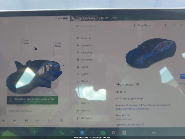 2023 TESLA MODEL 3 5YJ3E1EA8PF434636 Photo 6