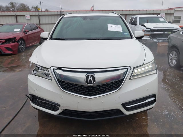 44075023 :رقم المزاد ، 5FRYD3H93GB017770 vin ، 2016 Acura Mdx Advance   Entertainment Packages/advance Package مزاد بيع