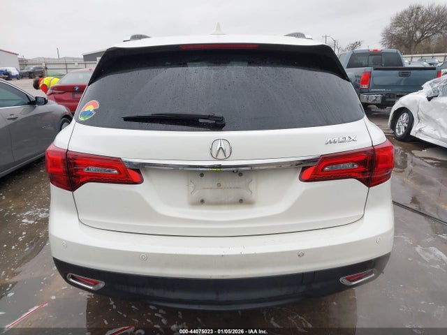 44075023 :رقم المزاد ، 5FRYD3H93GB017770 vin ، 2016 Acura Mdx Advance   Entertainment Packages/advance Package مزاد بيع