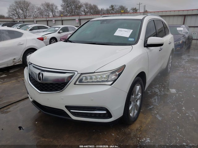 44075023 :رقم المزاد ، 5FRYD3H93GB017770 vin ، 2016 Acura Mdx Advance   Entertainment Packages/advance Package مزاد بيع