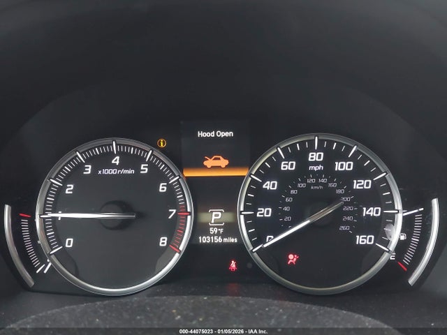 44075023 :رقم المزاد ، 5FRYD3H93GB017770 vin ، 2016 Acura Mdx Advance   Entertainment Packages/advance Package مزاد بيع