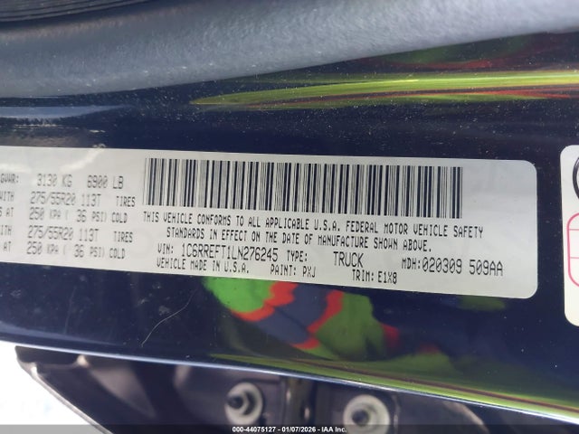 1C6RREFT1LN276245 RAM 1500