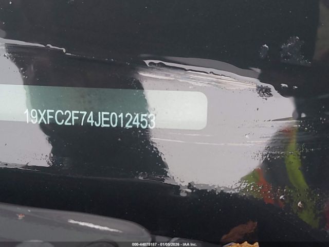 2018 HONDA CIVIC 19XFC2F74JE012453 Photo 8