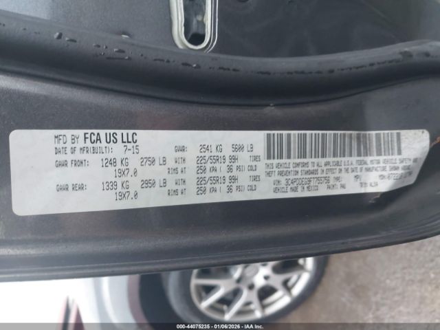 2015 DODGE JOURNEY 3C4PDDEG9FT755756 Photo 8