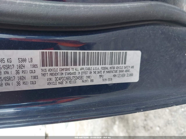 2018 DODGE JOURNEY 3C4PDCAB9JT534591 Photo 8