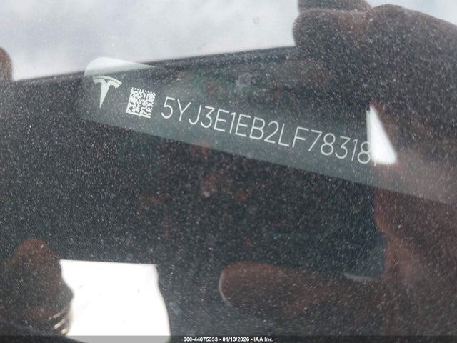 2020 TESLA MODEL 3 5YJ3E1EB2LF783181 Photo 8