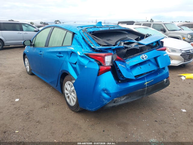 2019 TOYOTA PRIUS JTDKARFU0K3069633 Photo 2