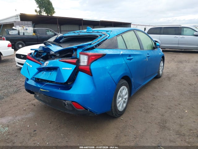 2019 TOYOTA PRIUS JTDKARFU0K3069633 Photo 3