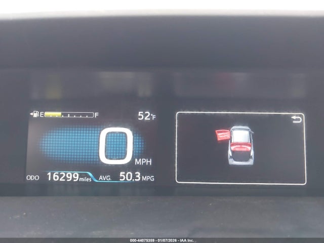 2019 TOYOTA PRIUS JTDKARFU0K3069633 Photo 6