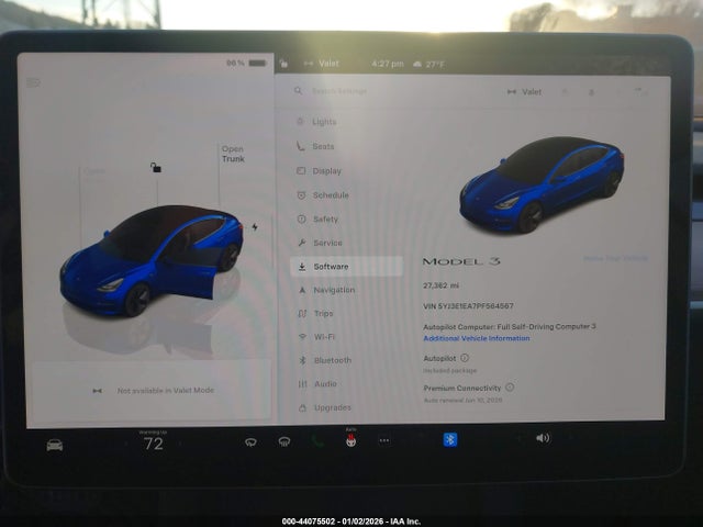 Tesla Model 3 Rear-wheel Drive 2023 5YJ3E1EA7PF564567 Image 18