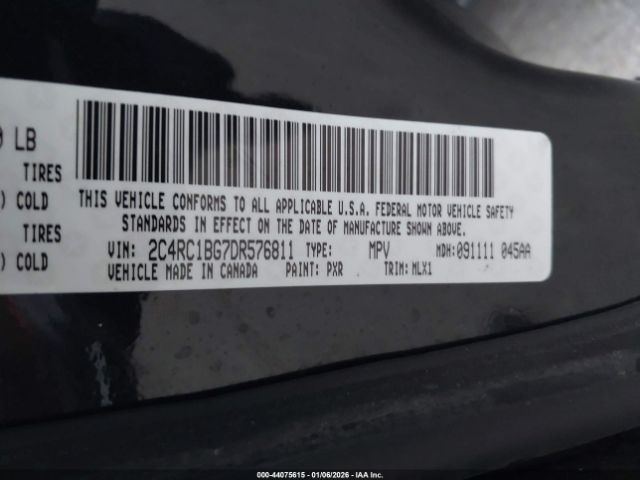 2013 CHRYSLER TOWN & COUNTRY 2C4RC1BG7DR576811 Photo 8