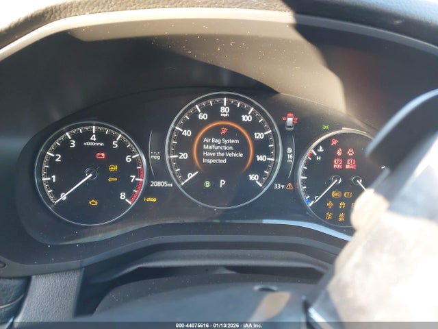 44075616 :رقم المزاد ، JM3KKBHD6S1191935 vin ، 2025 Mazda Cx-90 3.3 Turbo Preferred Package مزاد بيع
